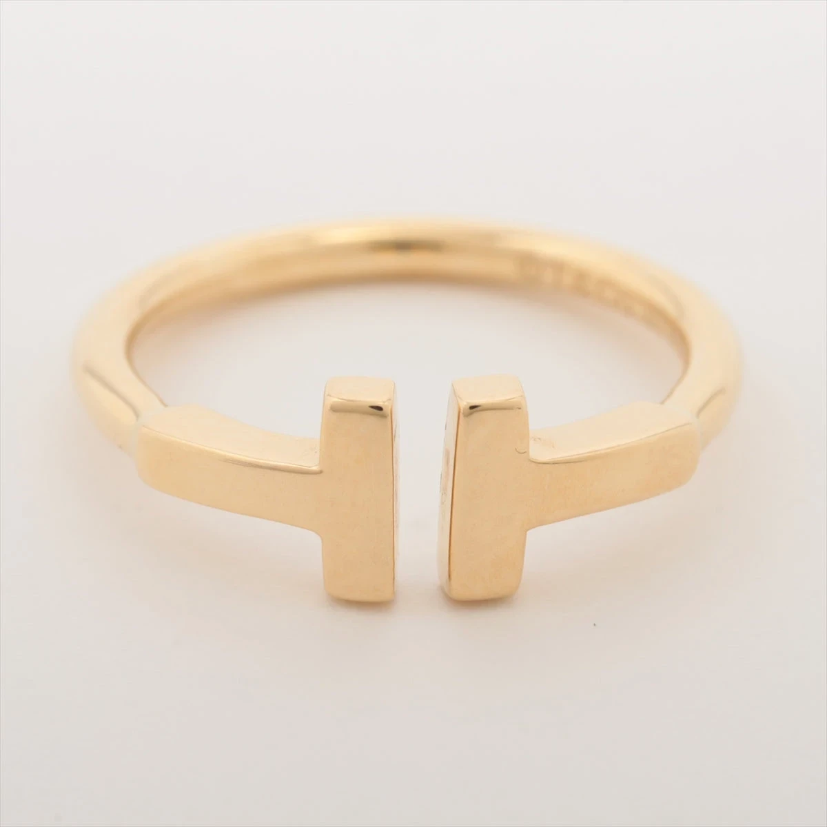 TIFFANY&Co ティファニー 750 Tワイヤー リング #15 送料・代引手数料無料】 ◇ 【中古】 ティファニー Tワイヤー