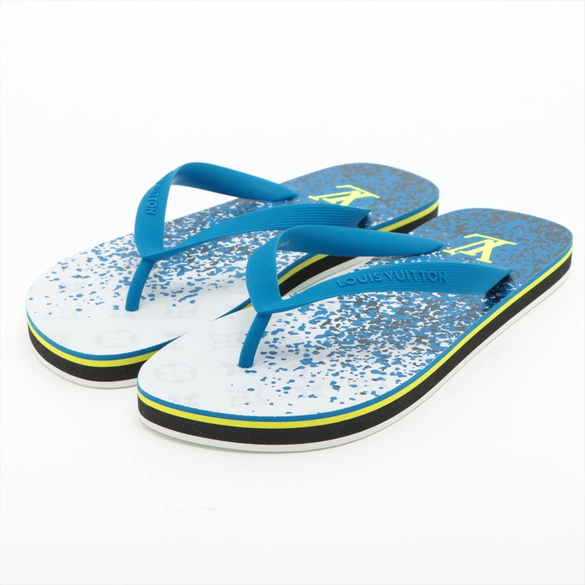 ヴィトン モリトールライン 19年 ラバー ビーチサンダル 7