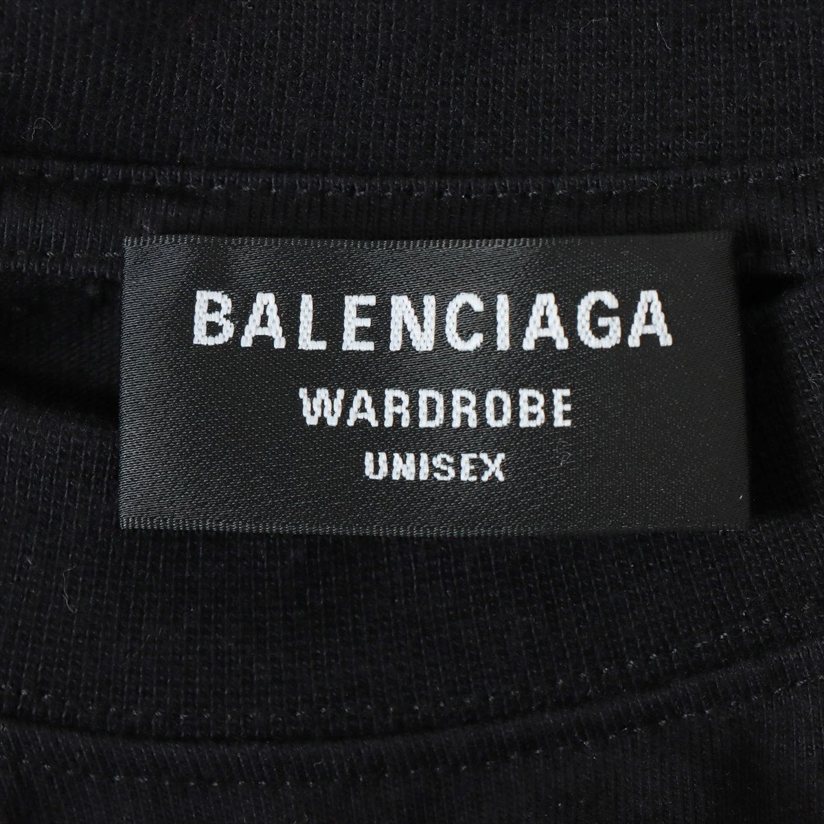 バレンシアガ 22SS コットン Tシャツ XS ユニセックス ブラック