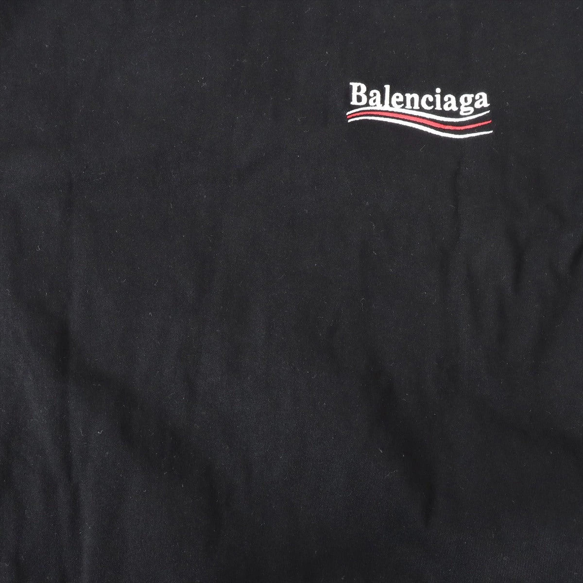 バレンシアガ 22SS コットン Tシャツ XS ユニセックス ブラック バレンシアガ 22SS コットン Tシャツ XS ユニセックス ブラック