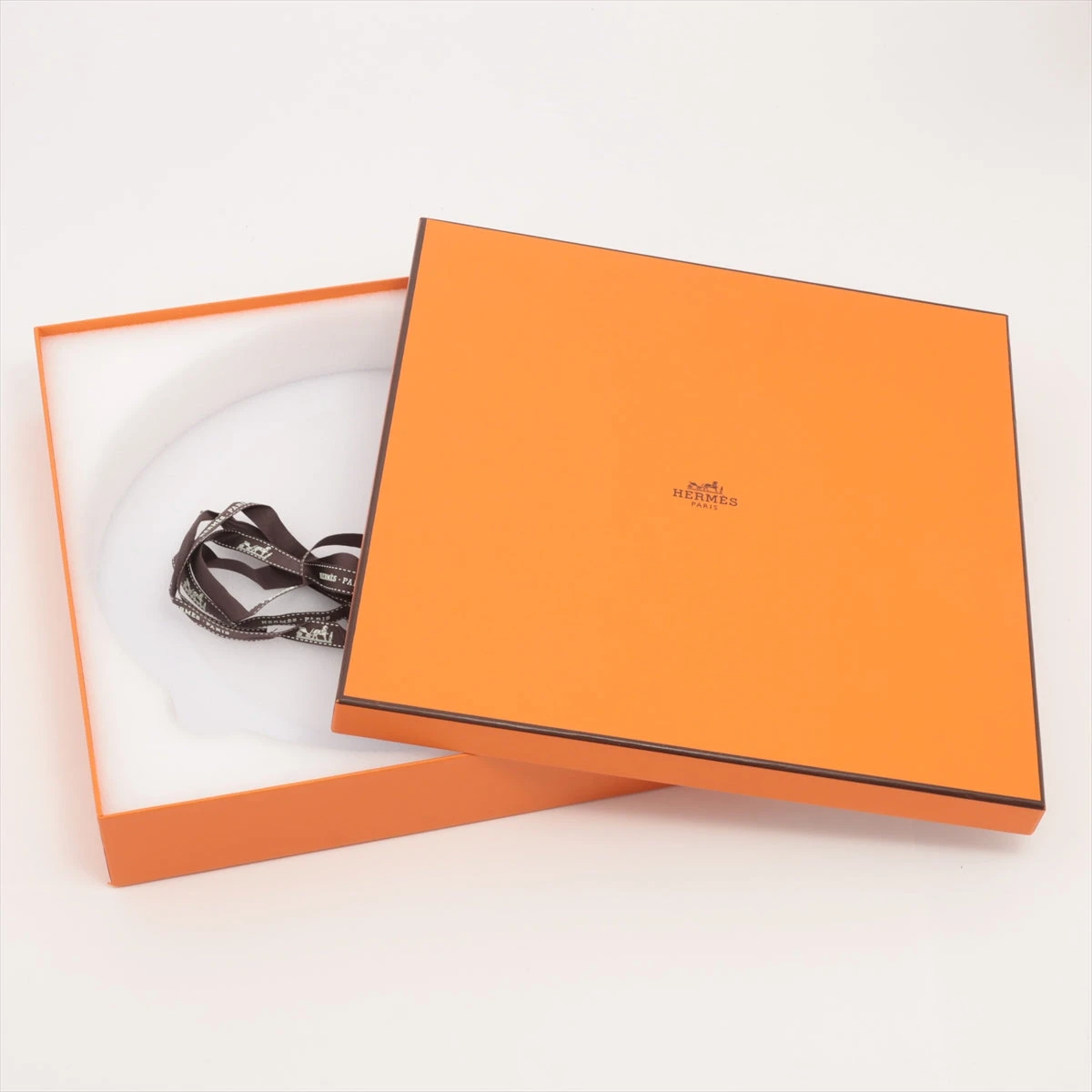 エルメス ブルーダイユール プレート 陶器 ブルー A1890383｜中古