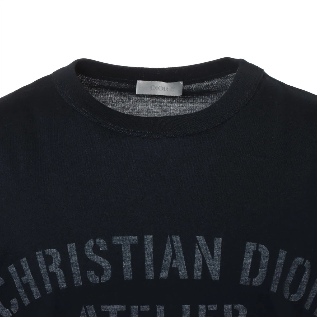 ディオール 21SS コットン Tシャツ L メンズ ネイビー