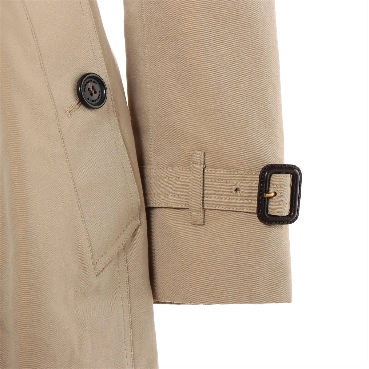 【関税込み】Burberry ベージュ コットン トレンチコート バーバリー チェルシー コットン トレンチコート IT36