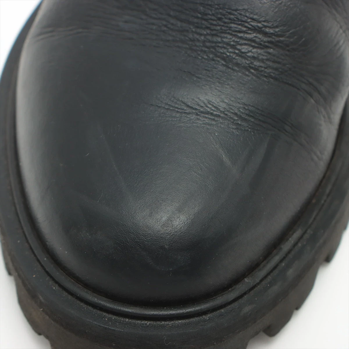 セリーヌ レザー サイドゴアブーツ 36 レディース ブラック DF1221