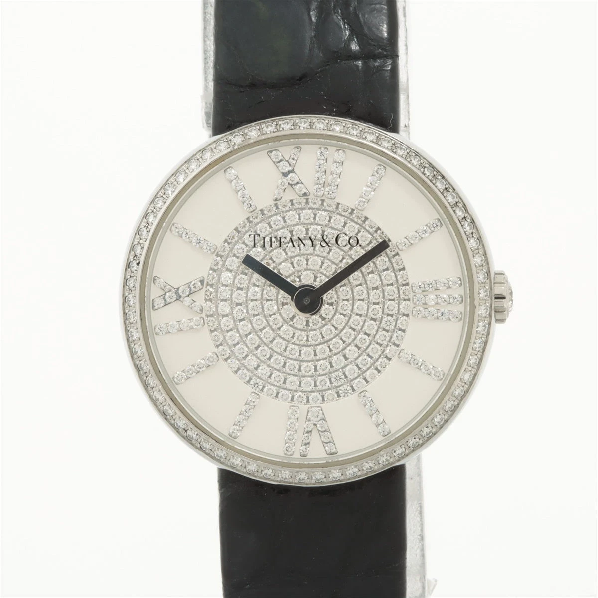 ティファニー アトラス 2-ハンド 24mm ウォッチ 62867507 SS×革