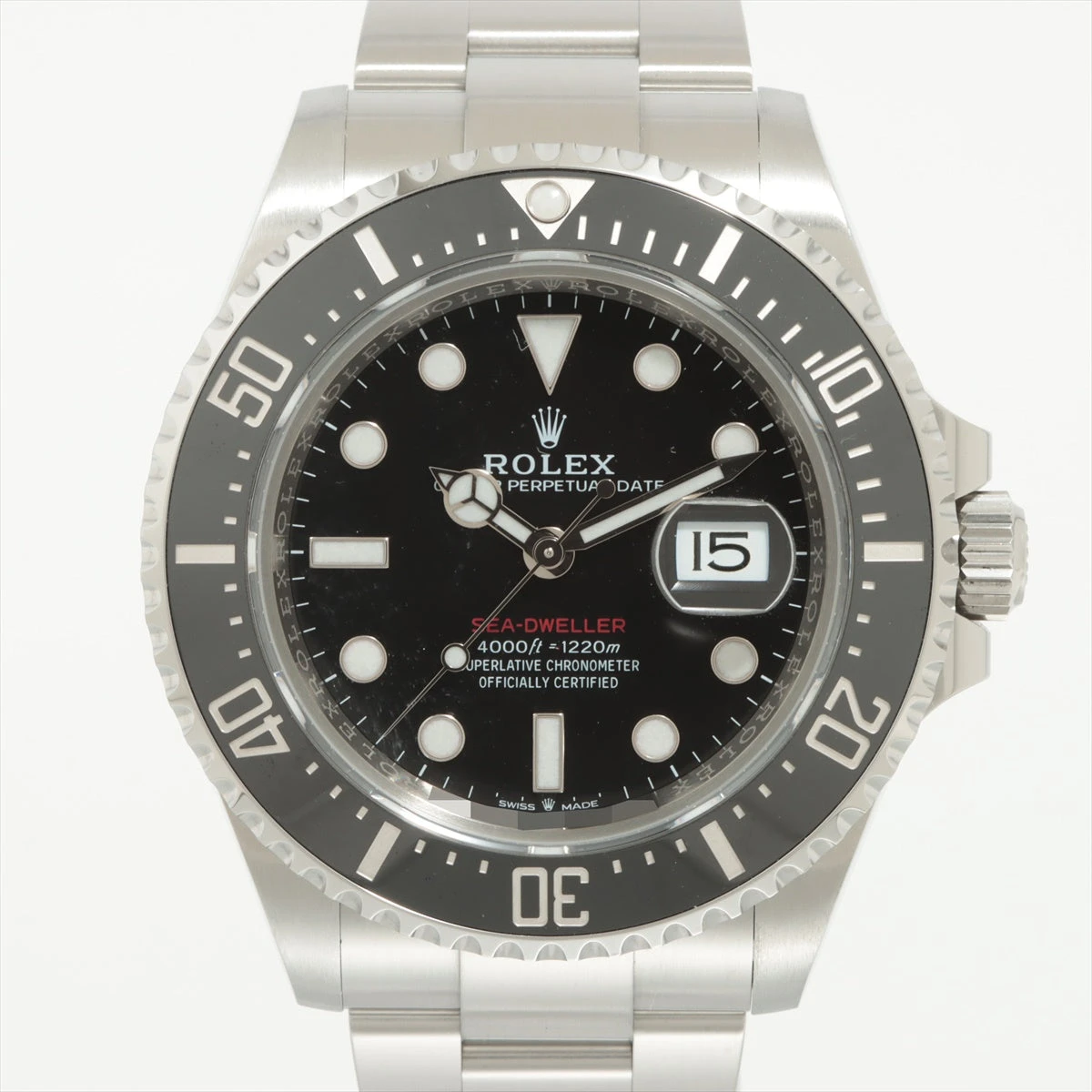 ロレックス シードゥエラー 126600 SS AT 黒文字盤 あまりごま3