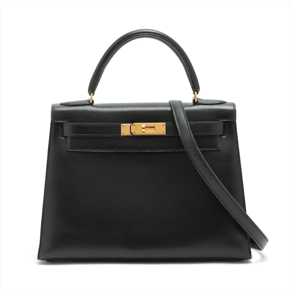 エルメス　ケリー　ゴールド　グローブ6 ケリー25 内縫い ゴールド ブラウン[] Kelly25 Gold Brown