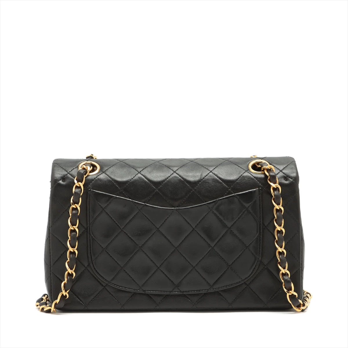 【美品】シャネル　マトラッセ　ダブルフラップ　ラムスキン シャネル マトラッセ ラムスキン ダブルフラップ ダブルチェーン