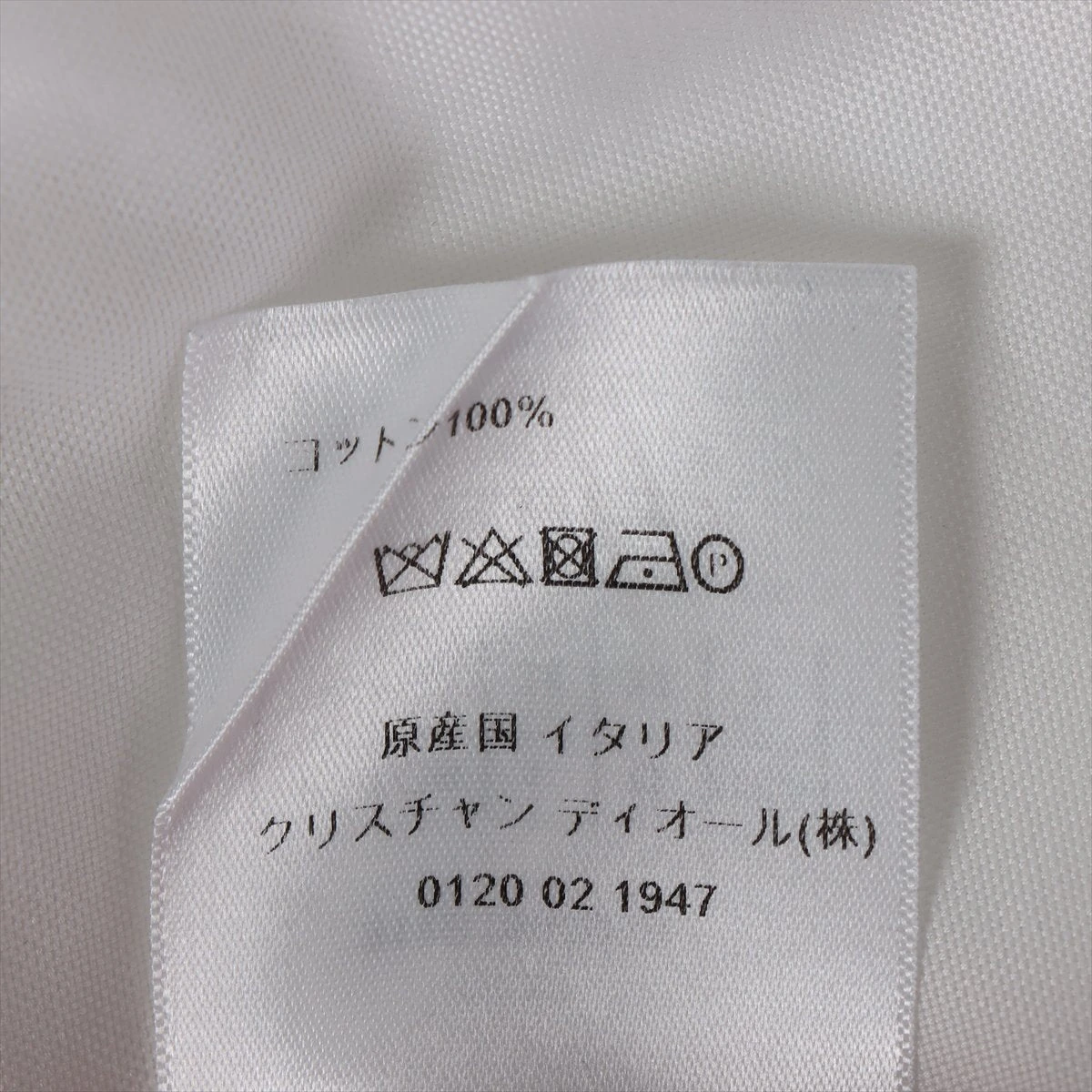 国内発送・女性もOK【DIOR】DIOR シャツ コットン 刺繍ロゴ Christian Dior（シャツ/ブラウス(半袖/袖なし)）のフリマ