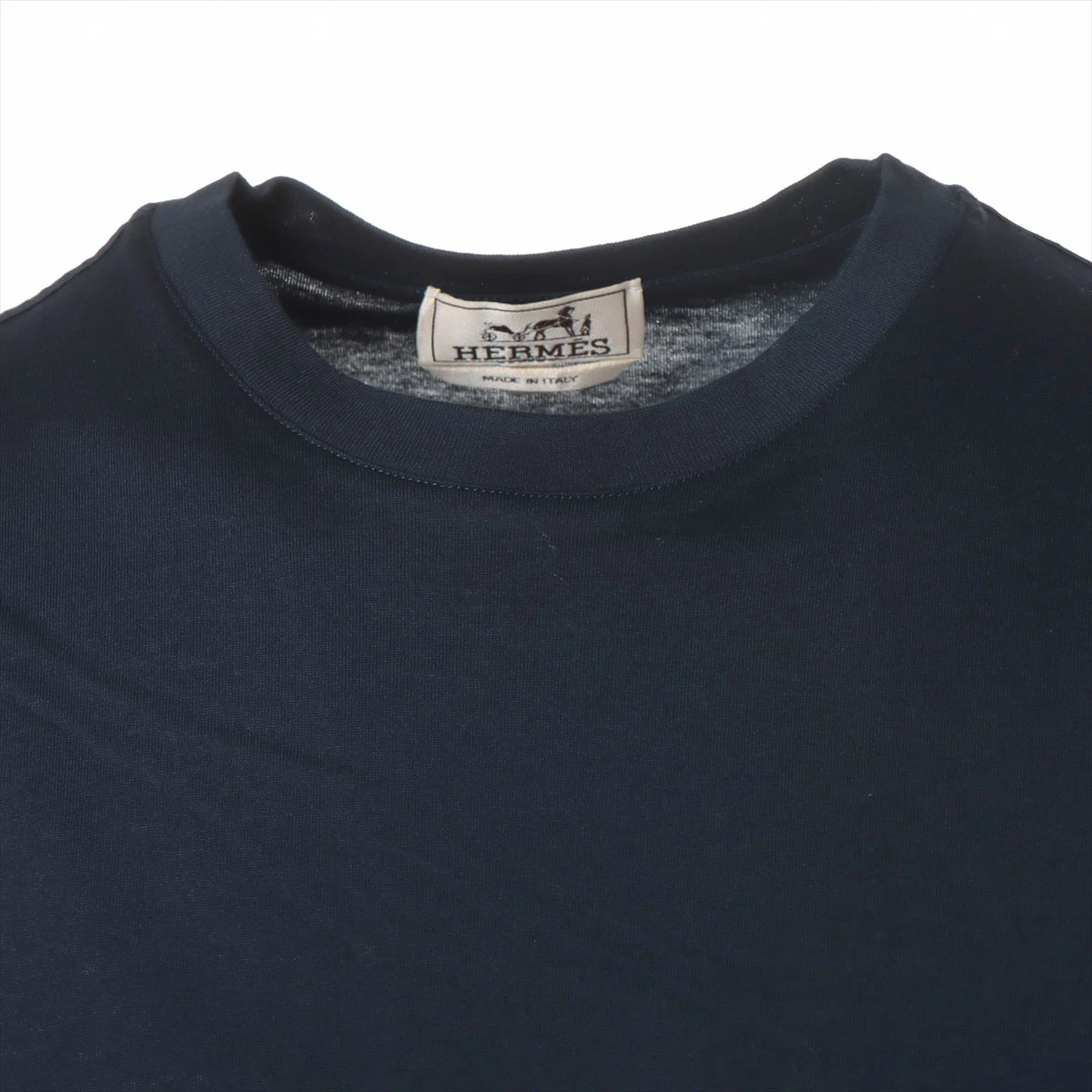 エルメス コットン Tシャツ M メンズ ネイビー A1934907｜中古ブランド 