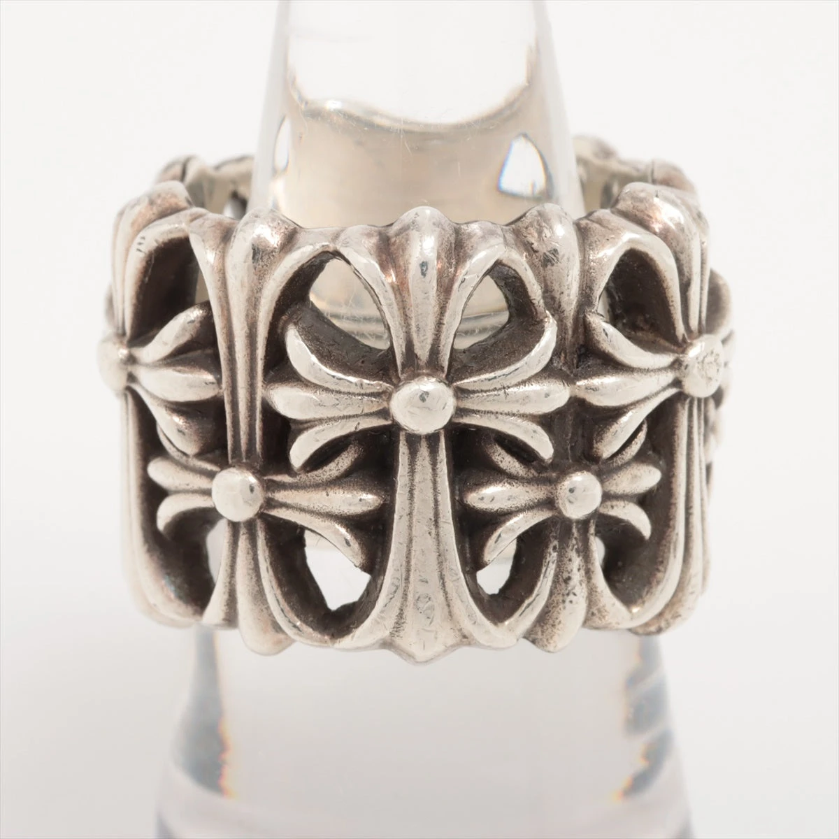 クロームハーツ　セメタリークロス CHROME HEARTS クロムハーツ セメタリークロスリング ダイヤモンド 20