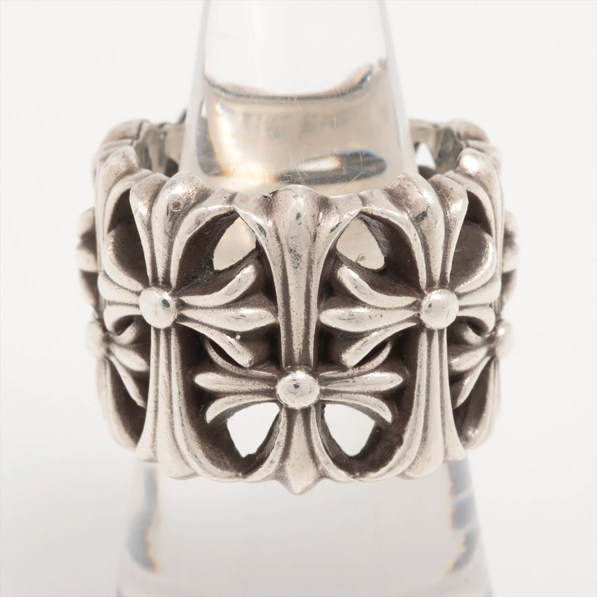 クロムハーツ セメタリークロス リング 925 25.9g A1938275｜中古