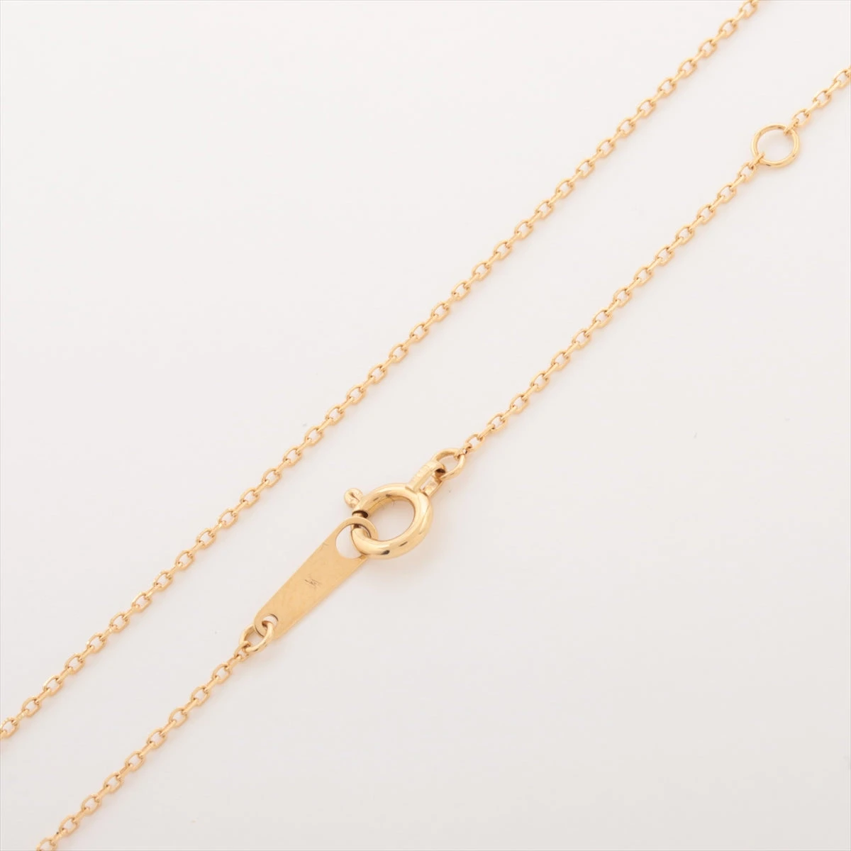ヴァンドーム青山 カルセドニー ダイヤ ネックレス K18(YG) 2.0g