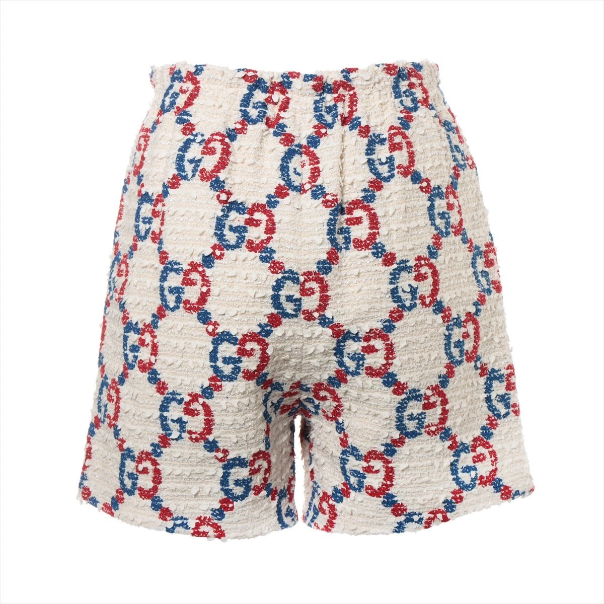 GUCCI グッチ　レディースパンツ　ストライプパンツ　36 GUCCI グッチ パンツ シルクパンツ サイドライン フラワー