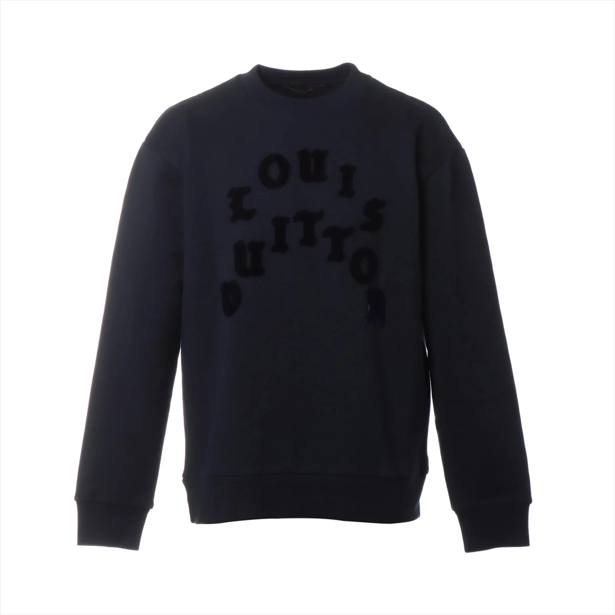 ルイヴィトン 23SS タフタージュ ロゴクルーネック スウェット ルイヴィトン 23SS タフタージュ ロゴクルーネック スウェット