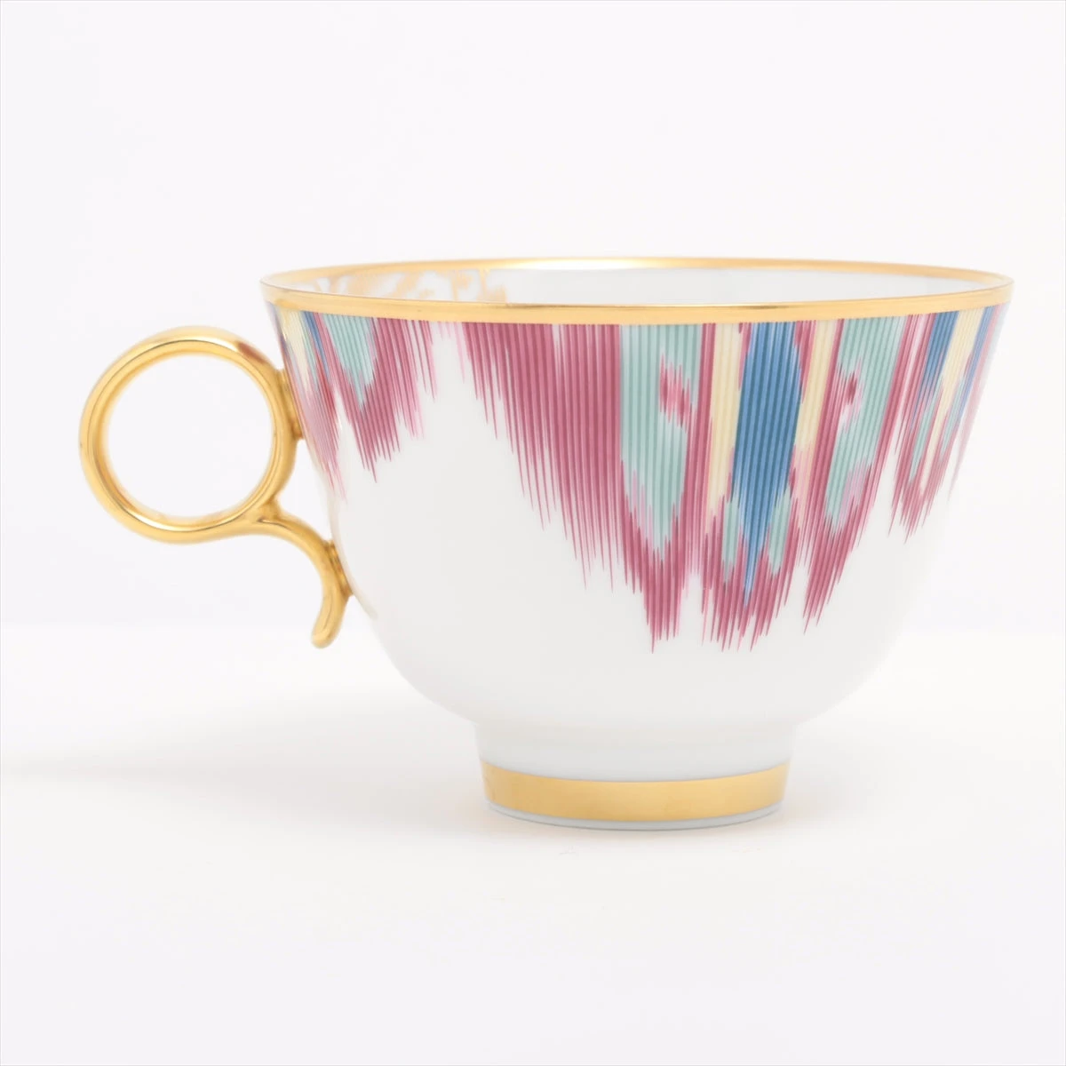 エルメス カップ&ソーサー 陶器 ルビー スレ、クスミ有 ヴォヤージュ