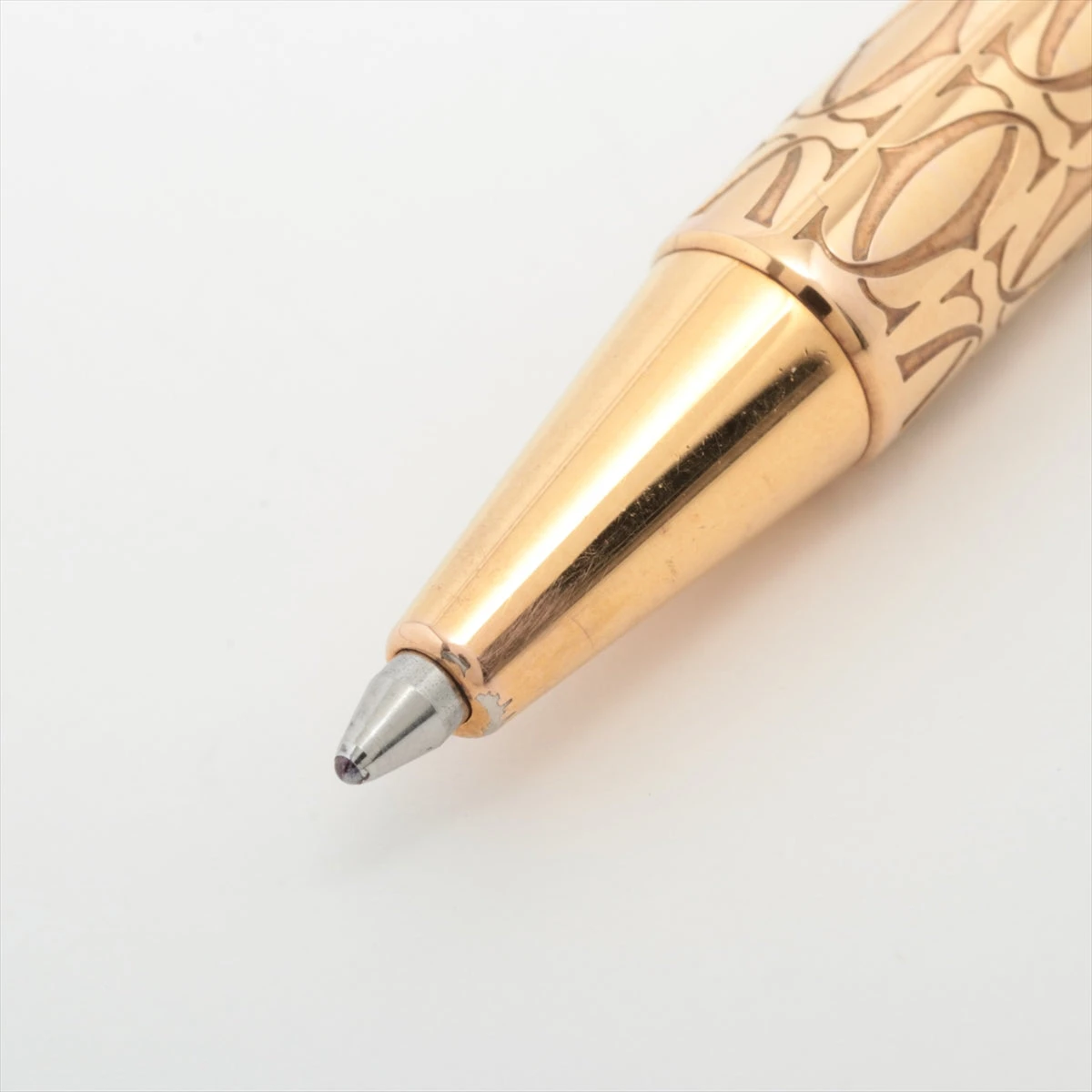 カルティエ ハッピーバースデー ボールペン GP ゴールド キズ、変色