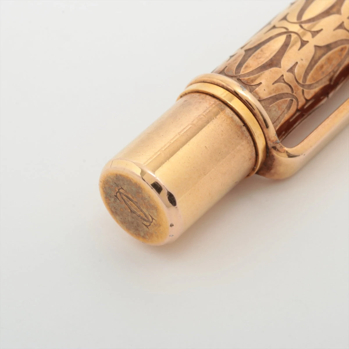 カルティエ ハッピーバースデー ボールペン GP ゴールド キズ、変色