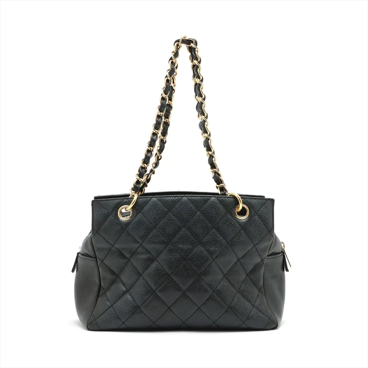 CHANEL A4収納可 CC キャビア ゴールドチェーン トートバッグ 楽天市場】CHANEL シャネル チェーントートPST A50994 トート