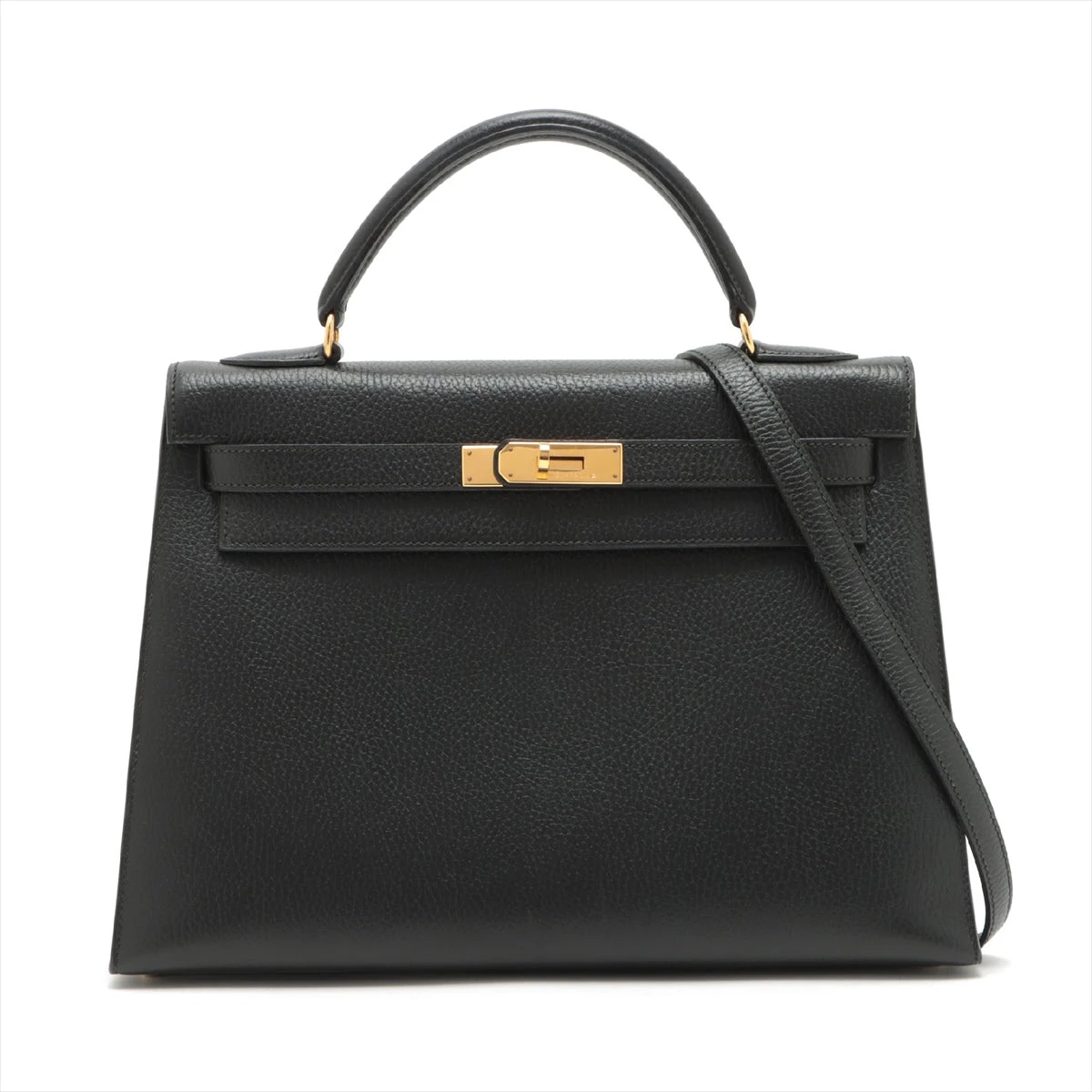 HERMES エルメス ケリー32,35空箱4個 HERMÈS エルメス 限定品 ケリー25 外縫い ブラック クリノラン