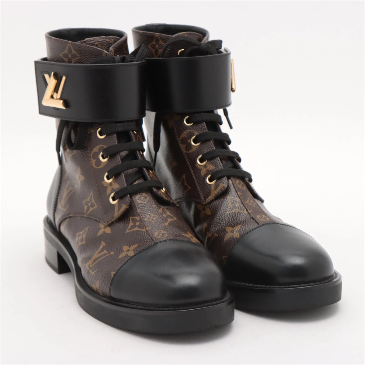 LOUISVUITTON　ワンダーランドライン　ブーツ　レザー　36　正規品 ルイ・ヴィトン(LOUIS VUITTON)ルイ・ヴィトン ワンダーランド