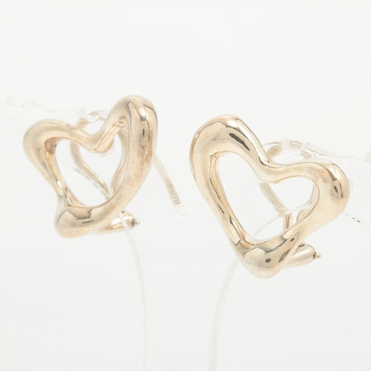 TIFFANY&CO. イヤリングオープンハートシルバー925 #A-87