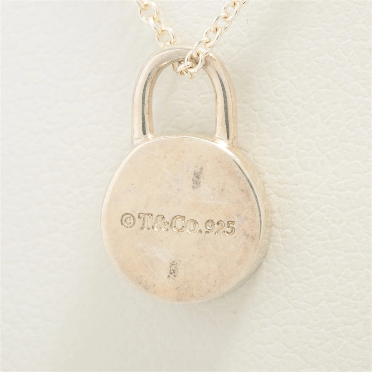 ティファニー SV925 1837 ラウンドロック 1P ダイヤネックレス ティファニー Tiffany & Co. ネックレス 1837 ラウンド ロック
