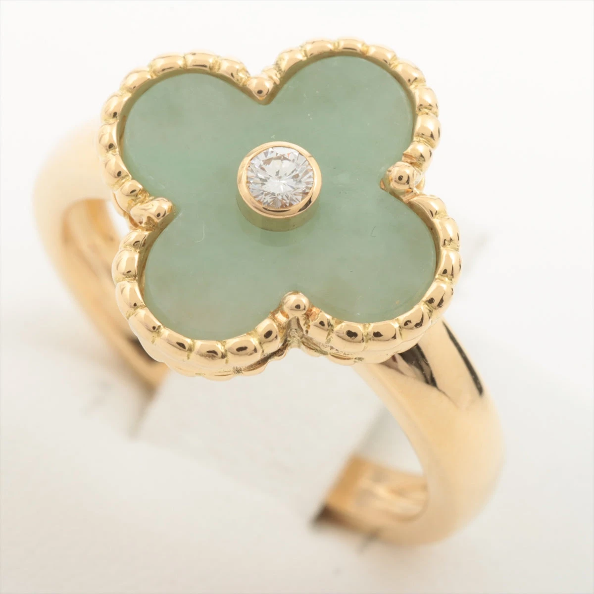 正規品　ヴァンクリーフアーペル ヴィンテージアルハンブラ　ダイヤリング 銀座店］Van Cleef & Arpels ヴァンクリーフ＆アーペル #52