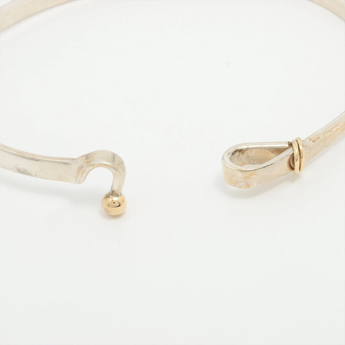 ◇ティファニー◇925×750/ダブルフック＆アイ/バングル/ブレスレット ◇ティファニー◇925×750/ダブルフック＆アイ/バングル