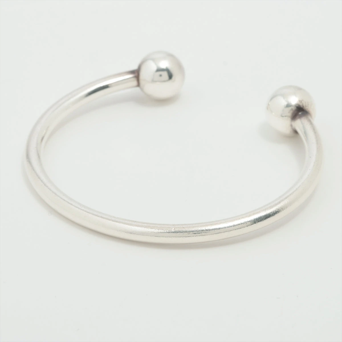 ティファニー　ハードウェア　ボールカフ　バングル ティファニー ハードウェア ボール バングル 925 28.5g シルバー
