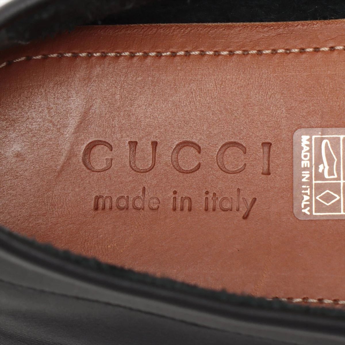 GUCCI ホースビット ドライビングシューズ シェリーライン ブラック 35 GUCCI ホースビット ドライビングシューズ シェリーライン