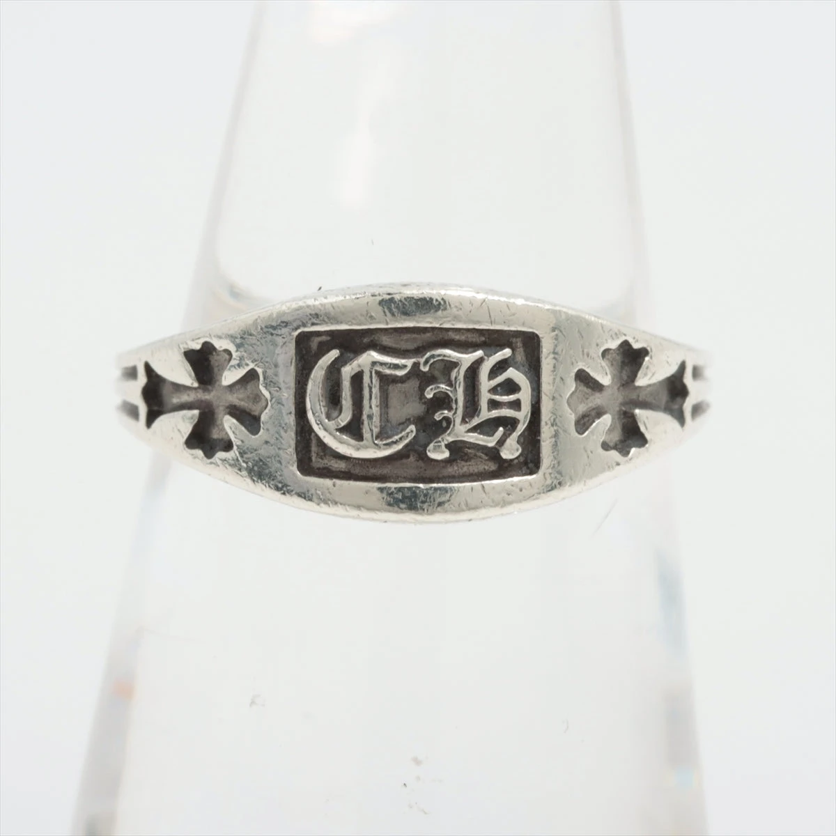 クロムハーツ リング サイズ:4号 CH CREST MINI CHクレストミニ