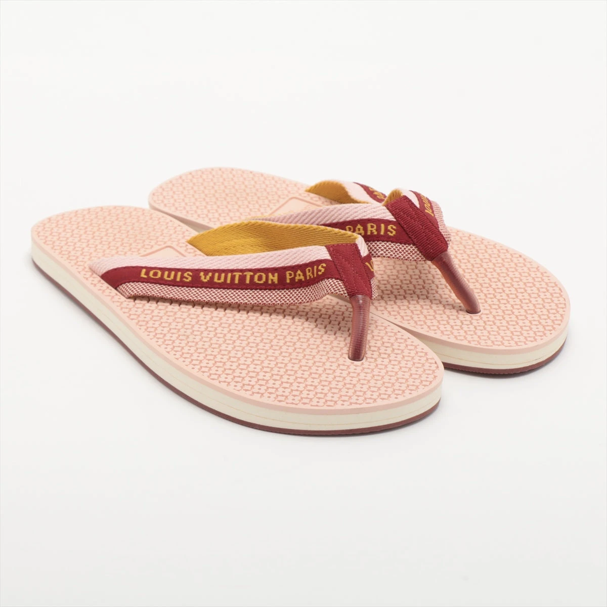 モデルサイズ☆良品【ルイヴィトン】モノグラムフラワー ミュール サンダル LOUIS VUITTON ルイヴィトン ラインサンダル モノグラムフラワー