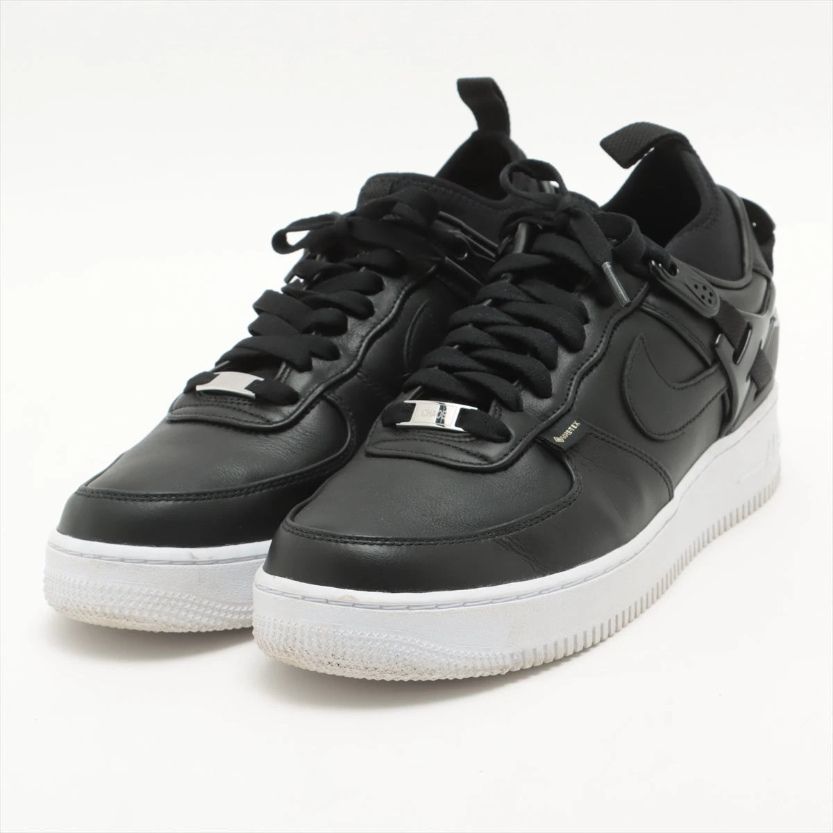 ナイキ×アンダーカバー AIR FORCE 1 レザー×ファブリック スニーカー 