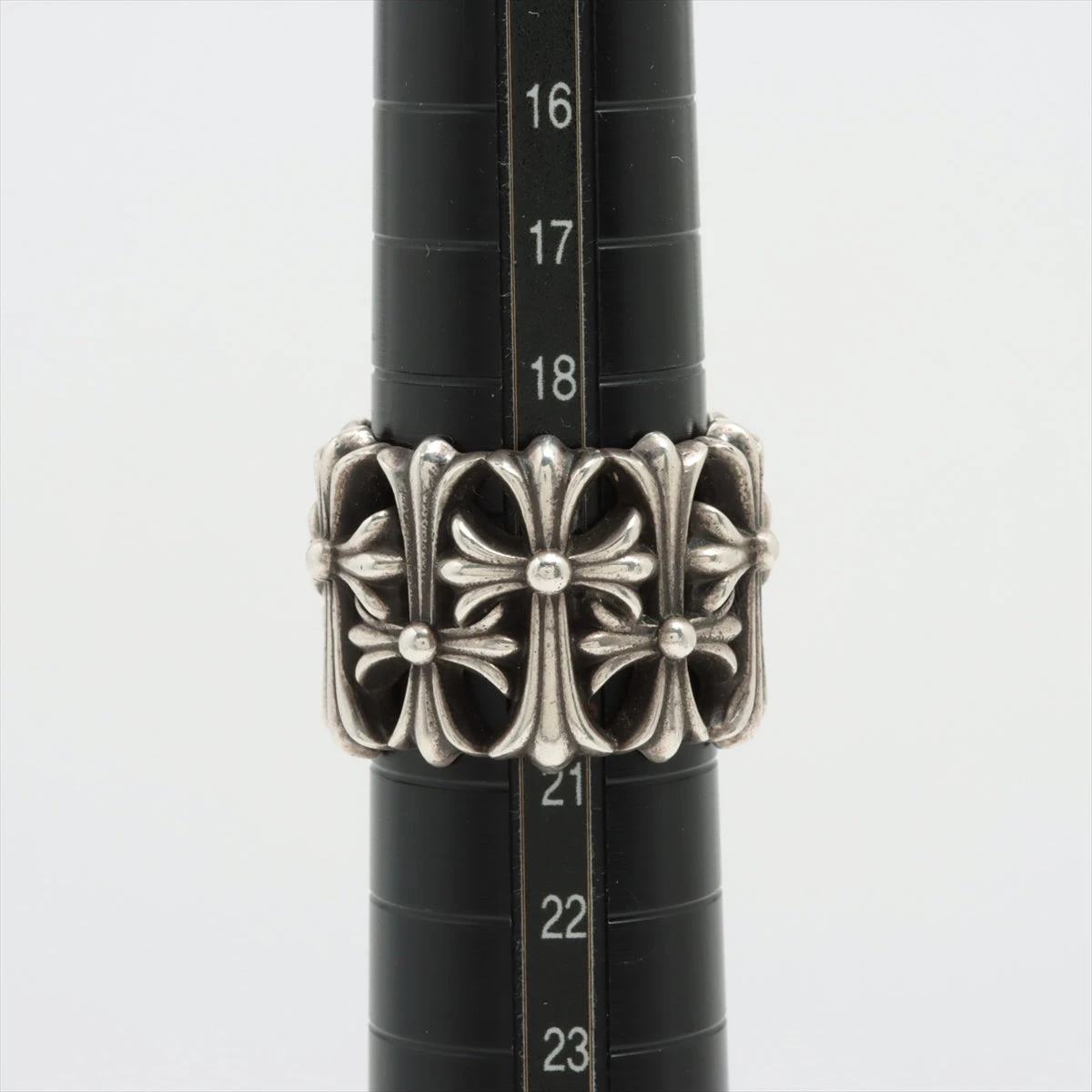 クロムハーツ セメタリークロス リング 925 23.4g A1934111｜中古