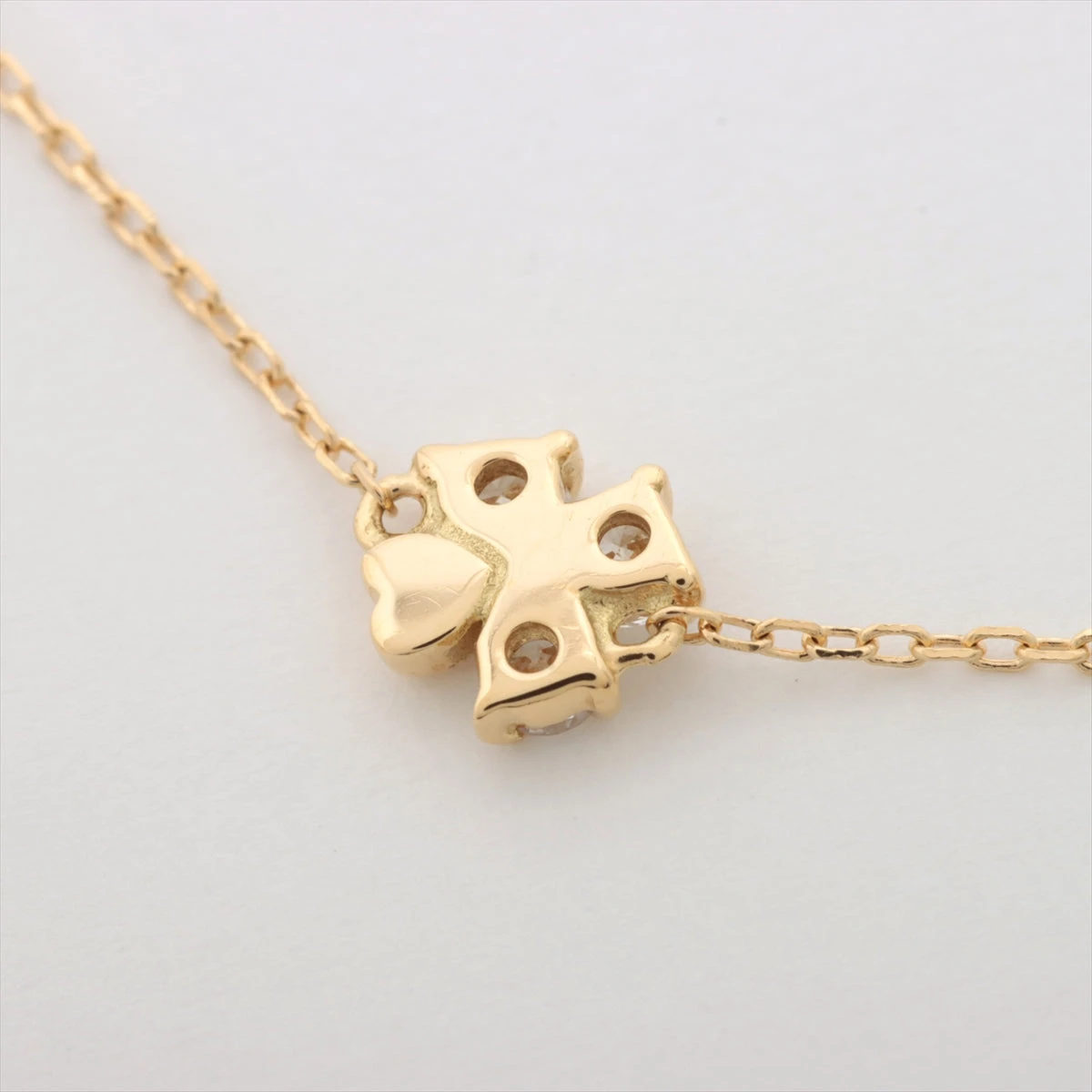 AHKAH アーカー ブレスレット クローバーディアリー ダイヤ 18K アーカー クローバーディアリー ダイヤ ブレスレット K18(YG