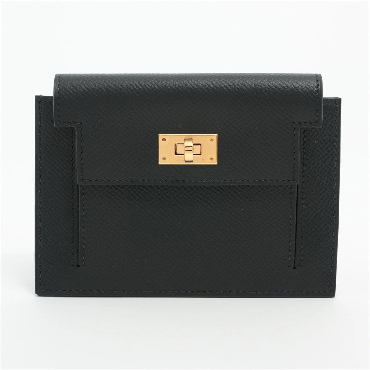 【国内発送】 HERMES ケリー・ポケット18 エプソン エルメス ベルト ケリー・ポケット18 ナタ/ゴールド金具
