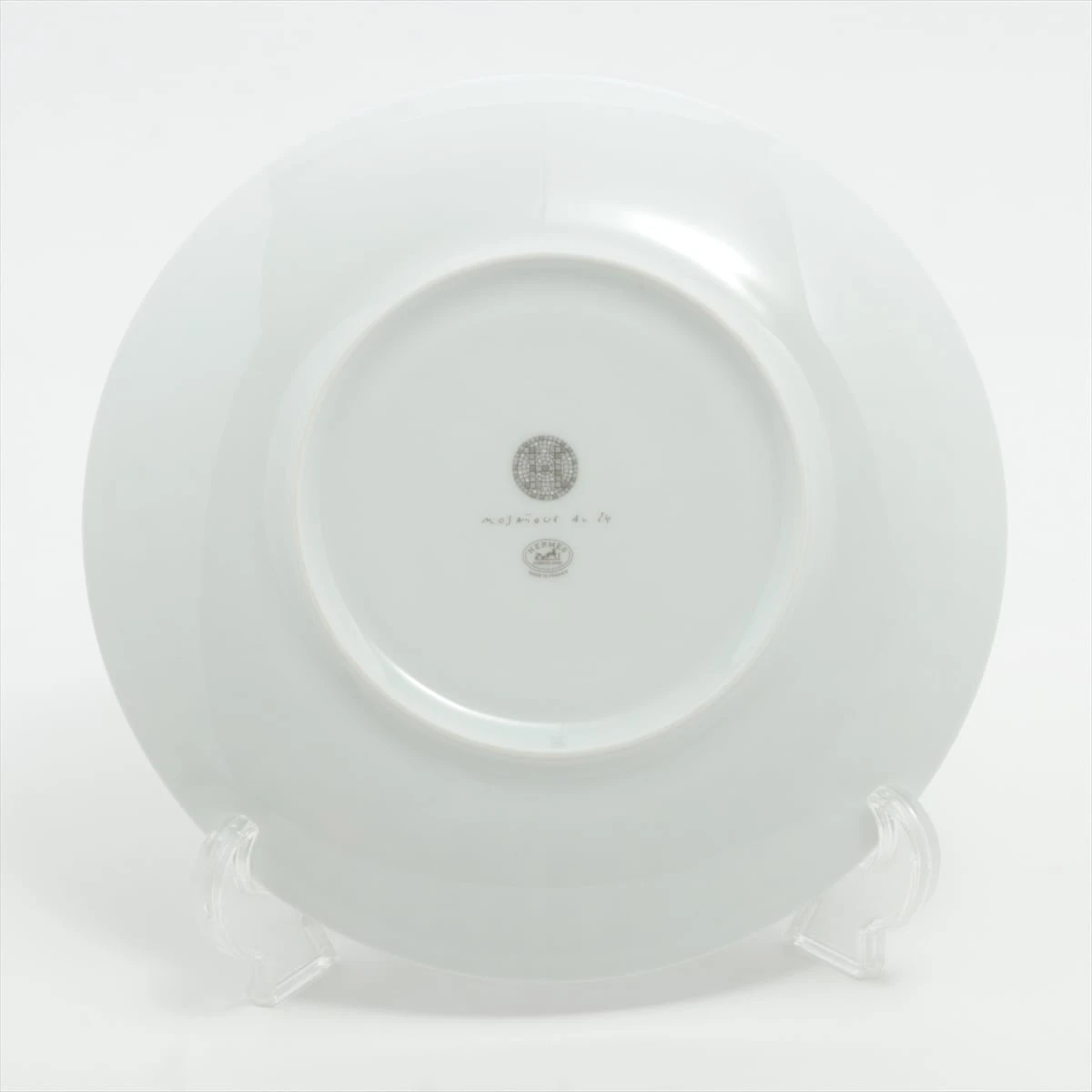 エルメス モザイク ヴァンキャトル 大皿 陶器 ホワイト ZZ012993｜中古