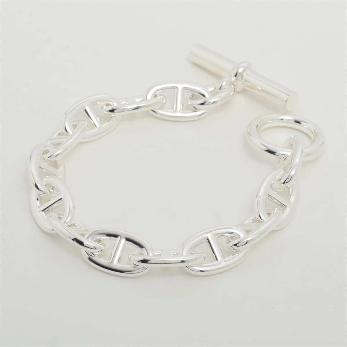 エルメス シェーヌダンクルTGM ブレスレット 925 112.8g シルバー