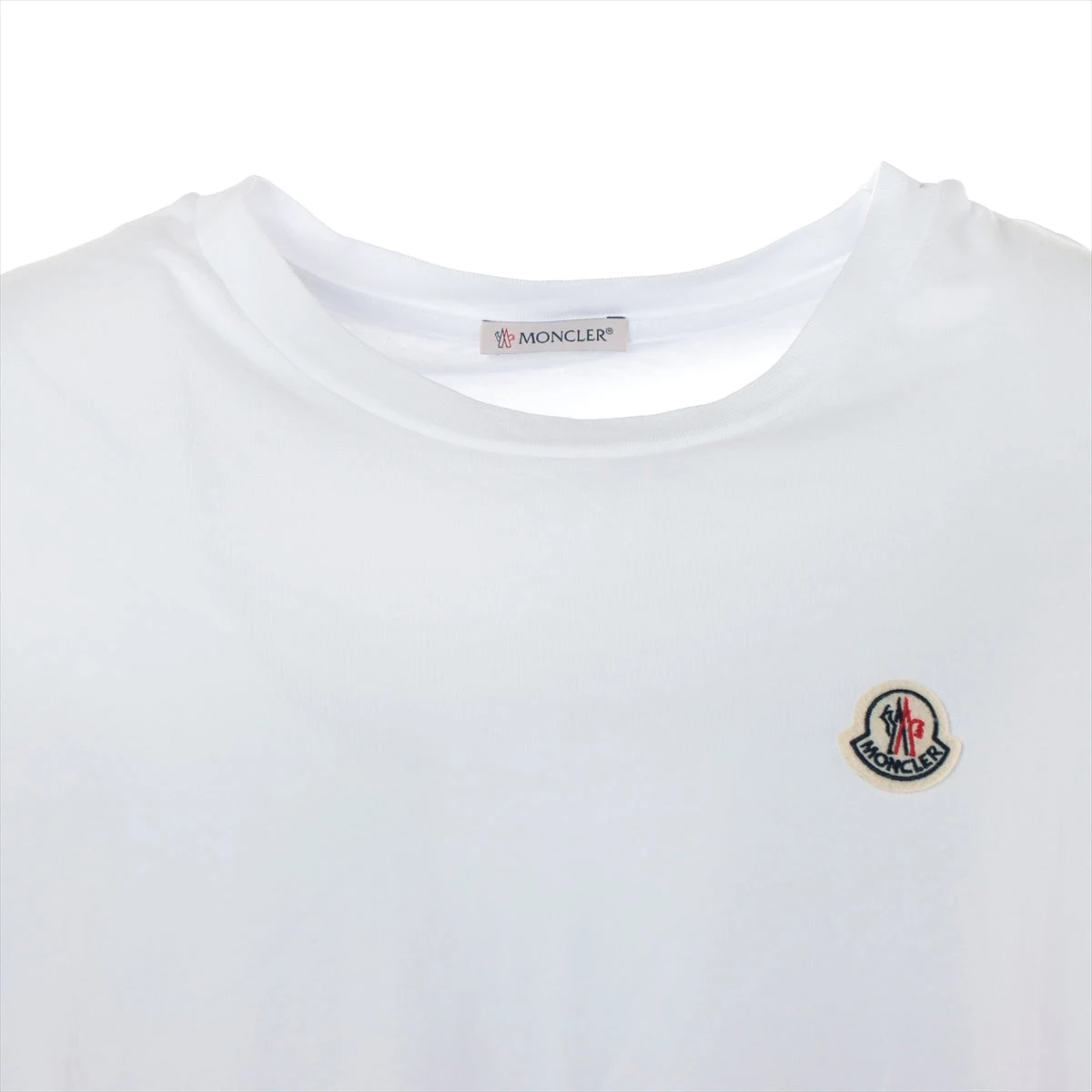 モンクレール 21年 コットン ロングTシャツ XL メンズ ホワイト