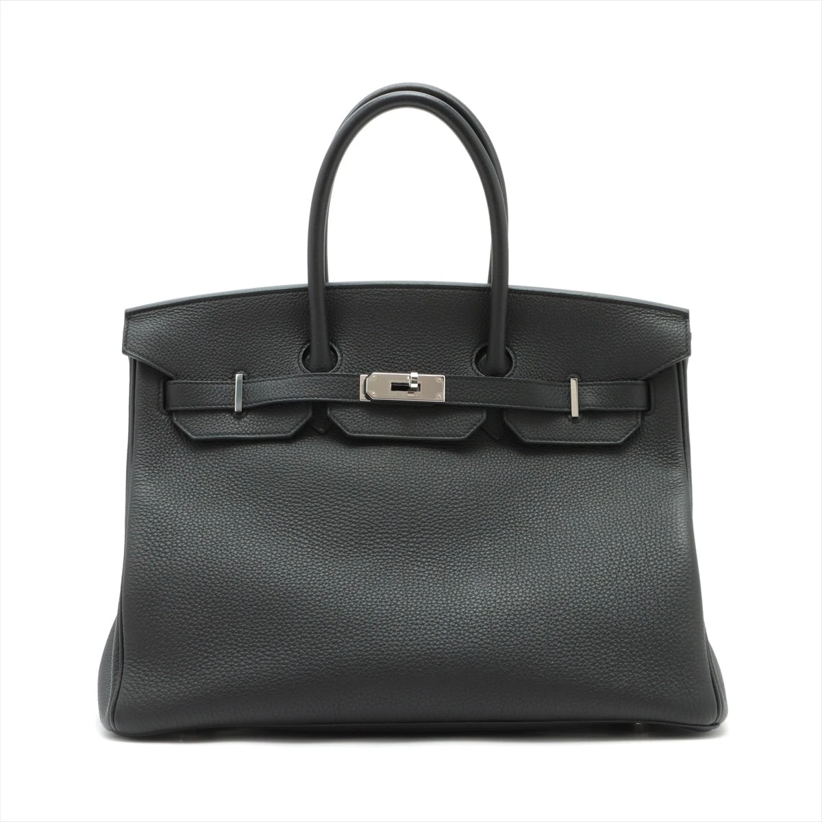 エルメス バーキン35 トゴ ブラック シルバー金具 Z:2021年