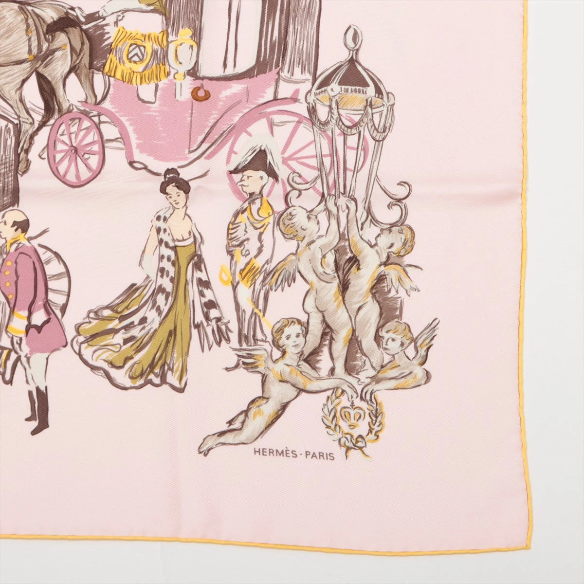 エルメス スカーフ　カレ90 SOIREE DE GALA エルメス カレ90 Soiree de Gala ガラの夕べ スカーフ シルク