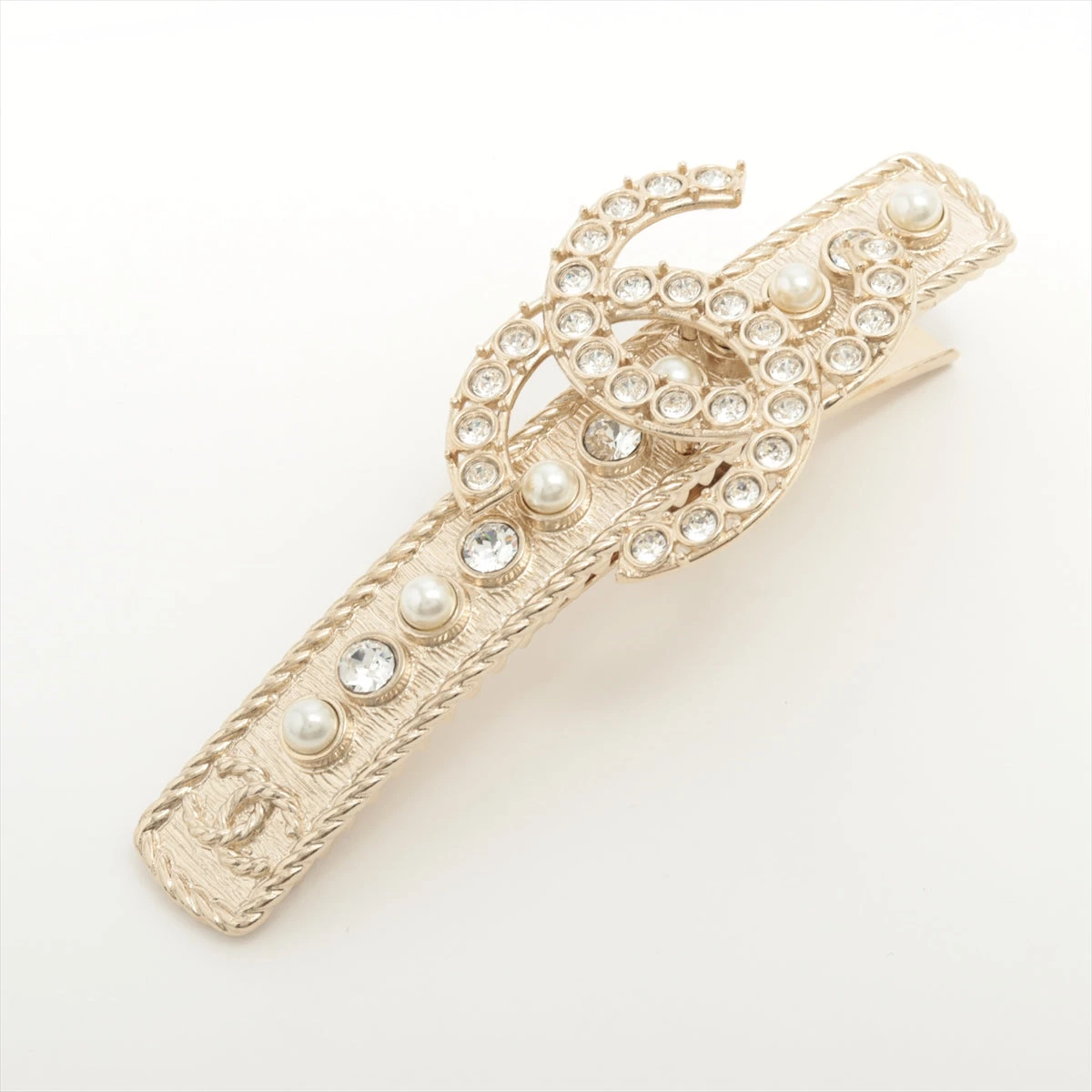 シャネル ココマーク スター ラインストーン ヘアアクセサリー ゴールド シャネル ココマーク スター ラインストーン ヘアアクセサリー