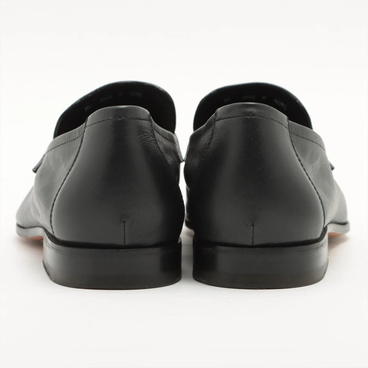 ベルルッティ レザー ローファー 7 1/2 メンズ ブラック ロレンツォ