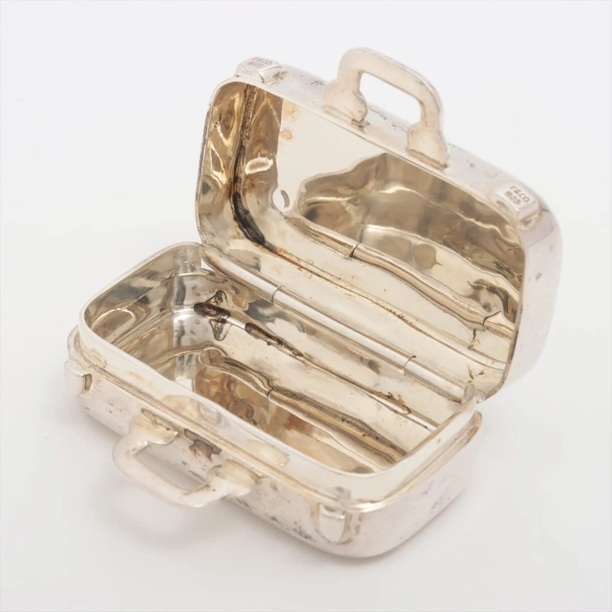 VintageTIFFANY ピルケース 925刻印 シルバー ジュエリーケース