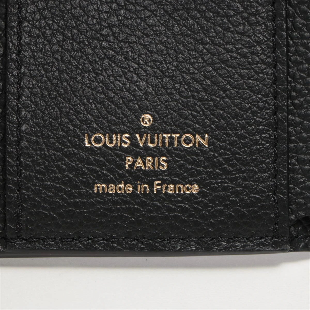 【美品】ルイヴィトン アンプラント ポルトフォイユゾエ コンパクトウォレット 黒 LOUIS VUITTON / ルイヴィトン ポルトフォイユ・ゾエ モノグラム
