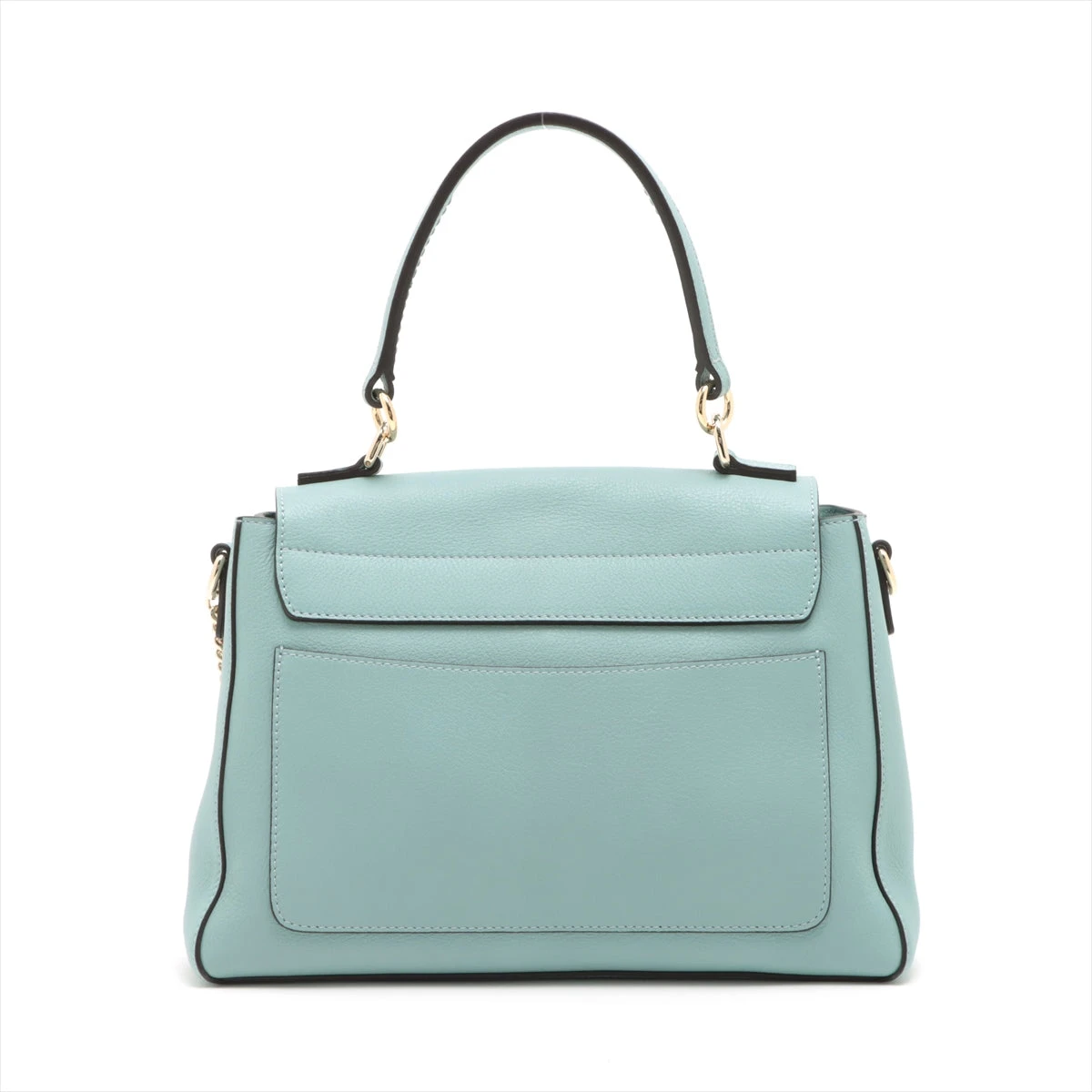 クロエ　フェイデイ　ブルー Chloe Cloudy Blue Leather Small Faye Day Bag | Yoogi's Closet