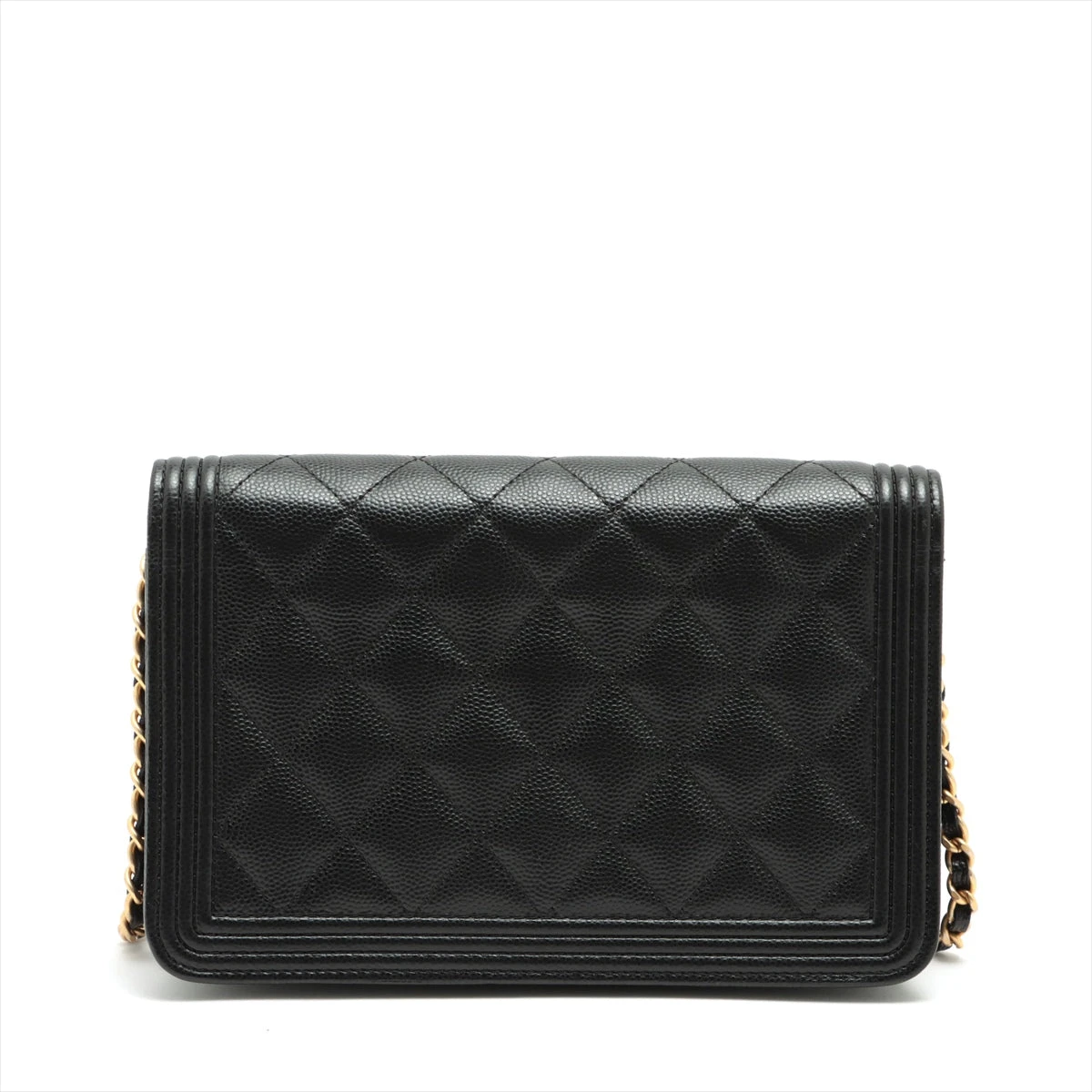 最終値下げ！CHANEL ボーイシャネル キャビアスキン チェーン