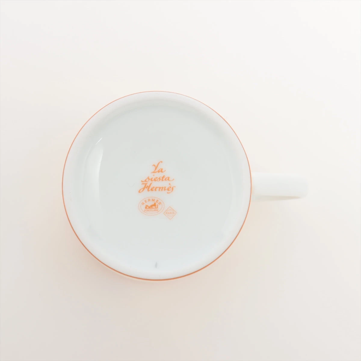 最終価格❣️☆【エルメス】イエロー系シエスタ絵柄プレート22.5㎝単品美品☆ ☆【エルメス】イエロー系シエスタ絵柄プレート22.5㎝単品美品