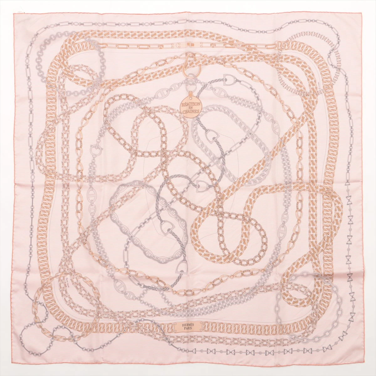 エルメススカーフReaction en Chaines Hermes Scarf 